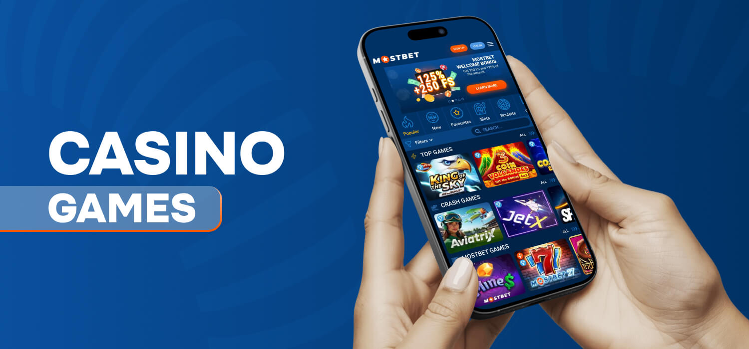 Mostbet casino games