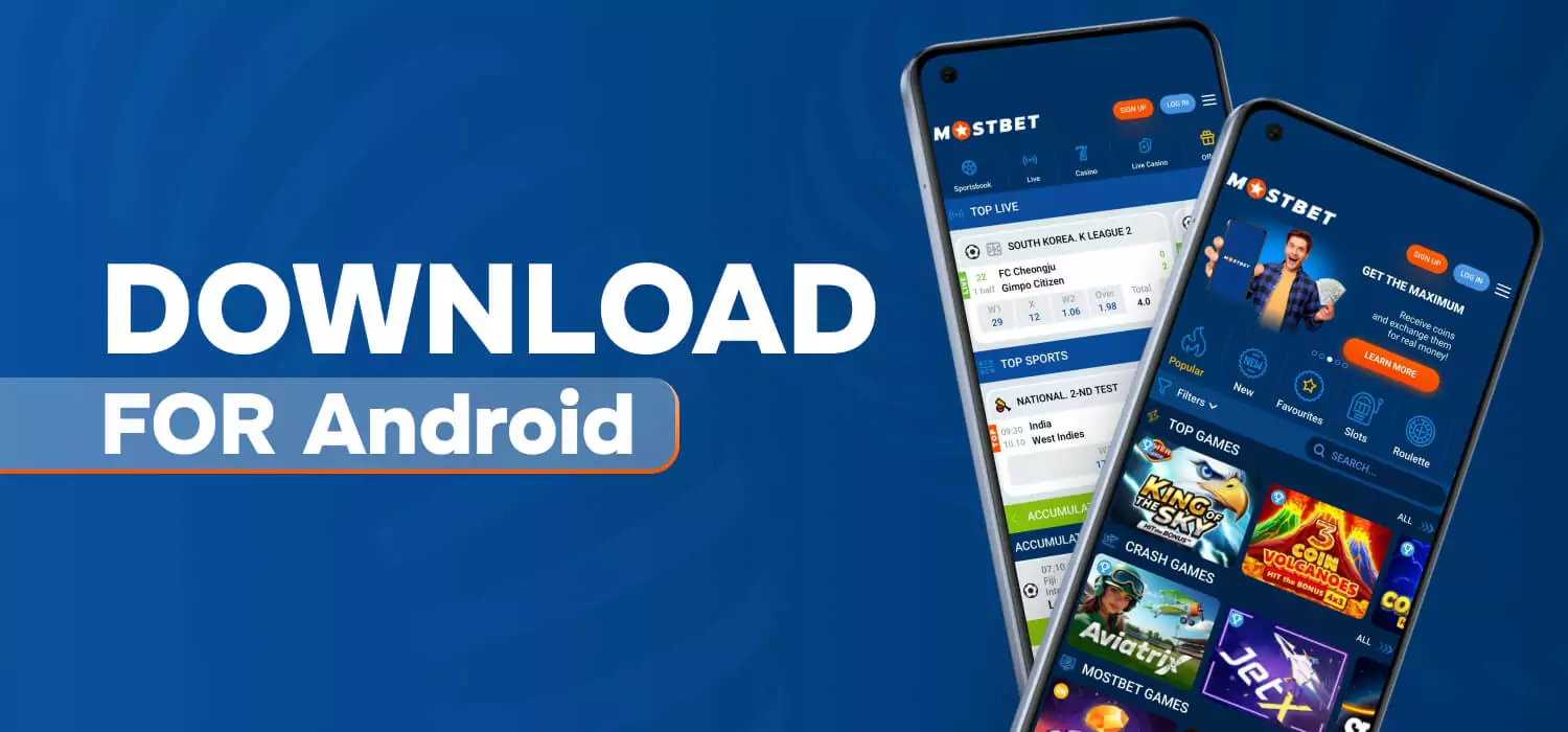Mostbet app for android