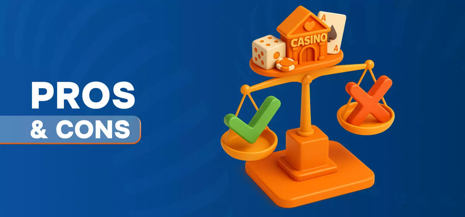 pros and cons of casino